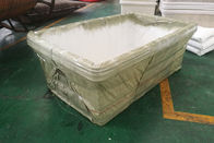 1100L織物材料移動のために完全な頑丈なポリエチレン プラスチック大きさの洗濯の実用的なカート